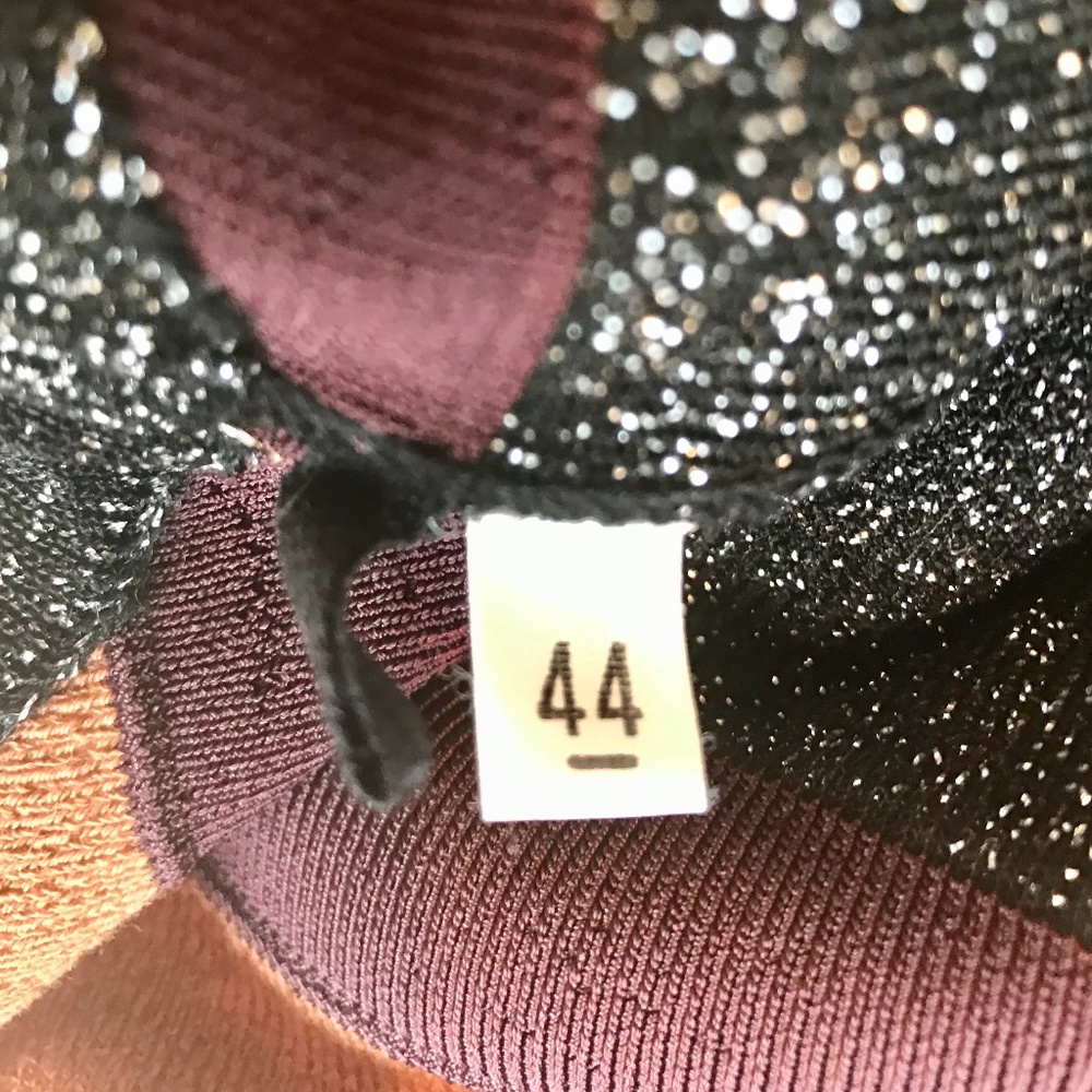 ♓️🅿️♟M Missoni Black Dress-Metallic Bodice♟ - Picture 6 of 6